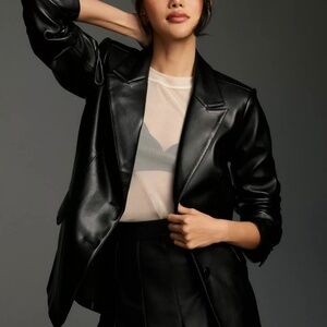 Good American Better Than Leather Blazer